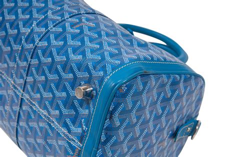 goyard croisière 35|GOYARD Goyardine Croisiere 35 Sky Blue .